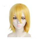 Peruca de cosplay de anime Armin Arlart para Halloween, festa e carnaval
