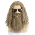 Peruca de cosplay de anime Thors Costume Fest Fancy Dress 40cm