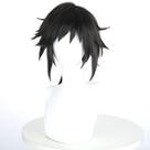 Peruca de cosplay Demons Slayers Tomiokas Giyuus 50 cm Anime