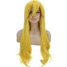 Peruca de cosplay e perucas sintéticas para meninas Princess Peach Anime