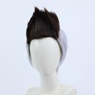 Peruca de cosplay Edgerunnerss Davids Martinezs 30cm de cabelo sintético