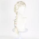 Peruca de cosplay Elsas Anime Costume 70 cm de cabelo sintético