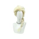 Peruca de cosplay Elsas Anime Costume Fest Fancy Dress 50cm