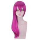 Peruca de cosplay Evelyn KDA Idol Singer Rose 55 cm sintética