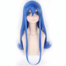 Peruca de Cosplay Fairys Tails Anime Wendy Marvel Azul 85cm