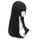 Peruca de cosplay Genshin Impact Amber Anime Costume Party 400g