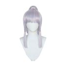 Peruca de cosplay Genshin Impact Kamisato Ayaka para o Halloween