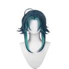 Peruca de cosplay Genshin Impact Xiao Anime Costume Party 260g