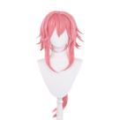 Peruca de cosplay Genshin Impact Yaes Mikos Anime Costume Hair