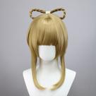 Peruca de cosplay Genshin Impact Yaoyao para cabelo sintético 40cm Peruca de cosplay Genshin Impact Yaoyao para cabelo sintético 40cm
