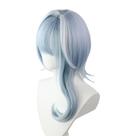 Peruca de cosplay Genshins Impacts Eulass, fantasia de anime de 45 cm Peruca de cosplay Genshins Impacts Eulass, fantasia de anime de 45 cm