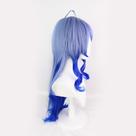 Peruca de cosplay Genshins Impacts Ganyus Synthetic Hair 80cm