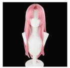 Peruca de cosplay Genshins Impacts Hu Tao 80 cm de cabelo sintético Peruca de cosplay Genshins Impacts Hu Tao 80 cm de cabelo sintético
