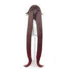 Peruca de cosplay Genshins Impacts Hu Tao Synthetic Hair 120cm