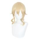Peruca de cosplay Genshins Impacts Jean Gunnhildr sintética 45cm