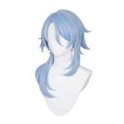 Peruca de cosplay Genshins Impacts Kamisatos Ayatos Sintético Hair