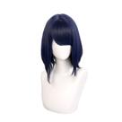 Peruca de cosplay Genshins Impacts Kamizato Ayato para o Halloween