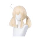 Peruca de cosplay Genshins Impacts Keqing Synthetic para anime