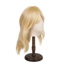 Peruca de cosplay Genshins Impacts Klees, fantasia de cabelo sintético