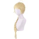 Peruca de cosplay Genshins Impacts Lumines para cabelo sintético 60cm