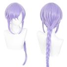 Peruca de cosplay Genshins Impacts Qiqis Synthetic Hair 80cm Peruca de cosplay Genshins Impacts Qiqis Synthetic Hair 80cm