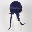 Peruca de cosplay Genshins Impacts Xianglingss Synthetic Hair 50cm