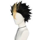 Peruca de cosplay Haikyuu Yu Nishinoya para cabelo sintético 28cm