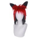 Peruca de cosplay Hazbins Hotels Alastor Anime Synthetic para adultos
