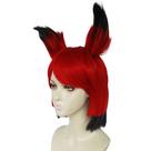 Peruca de cosplay Hazbins Hotels Alastors Synthetic Hair