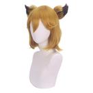 Peruca de cosplay Helpfuls Foxs Senkos-Sans 35 cm de cabelo sintético Peruca de cosplay Helpfuls Foxs Senkos-Sans 35 cm de cabelo sintético