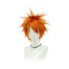 Peruca de cosplay Hinata Shoyo, personagem de anime Haikyuu, 28 cm
