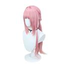 Peruca de cosplay Honkais Impacts 3 Elysias Anime 82cm para mulheres