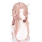 Peruca de cosplay Honkais Stars Rails Jiaoqiu para cabelo sintético 55cm