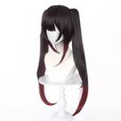 Peruca de cosplay Honkais Stars Rails Sparkles 70 cm de cabelo sintético