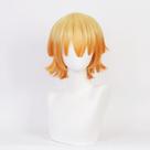Peruca de cosplay iirukaa Agatsuma Zenitsu para anime Demon Slayer