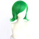 Peruca de cosplay Inside Out Disgust Anime Costume Party Fiber