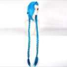 Peruca de cosplay Jinxs Anime Costume Fest Fancy Dress Peruca de cosplay Jinxs Anime Costume Fest Fancy Dress