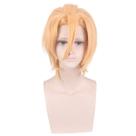 Peruca de cosplay Jojos Bizarre Adventures Pannacotta Fugo Yellow