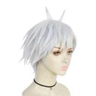 Peruca de cosplay Jujutsus Kaisen Gojo Satoru para cabelo sintético Peruca de cosplay Jujutsus Kaisen Gojo Satoru para cabelo sintético