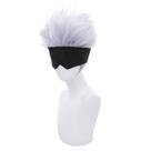 Peruca de cosplay Jujutsus Kaisen Gojo Satoru para cabelo sintético Peruca de cosplay Jujutsus Kaisen Gojo Satoru para cabelo sintético