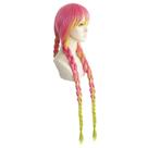 Peruca de cosplay Kanrojis Mitsuris com cabelo sintético para Halloween