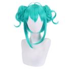 Peruca de cosplay Miku Anime White Rabbit Ver Verde Claro 50cm