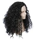 Peruca de cosplay Moanas, cabelo sintético, fantasia de anime para Halloween