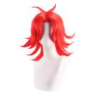 Peruca de cosplay Niffty Bright Red Spiky Layered Tousle 40cm