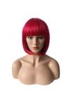 Peruca de cosplay OYSTRONG feminina com cabelo sintético curto e liso