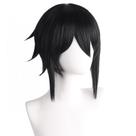 Peruca de cosplay preta Butlers Sebastians Michaelis 35cm