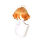 Peruca de cosplay Promised Neverland Emma, fantasia de Halloween