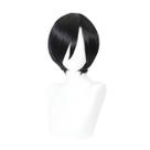 Peruca de cosplay Resident Evil 8 Village Ada Wang preta 30cm