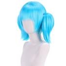 Peruca de cosplay Sallys Faces, fantasia de anime, festa de Halloween, 30 cm