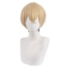 Peruca de cosplay Tokyo Revengers Chifuyu Anime 24cm para Halloween